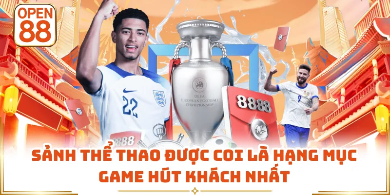 Sảnh thể thao được coi là hạng mục game hút khách nhất